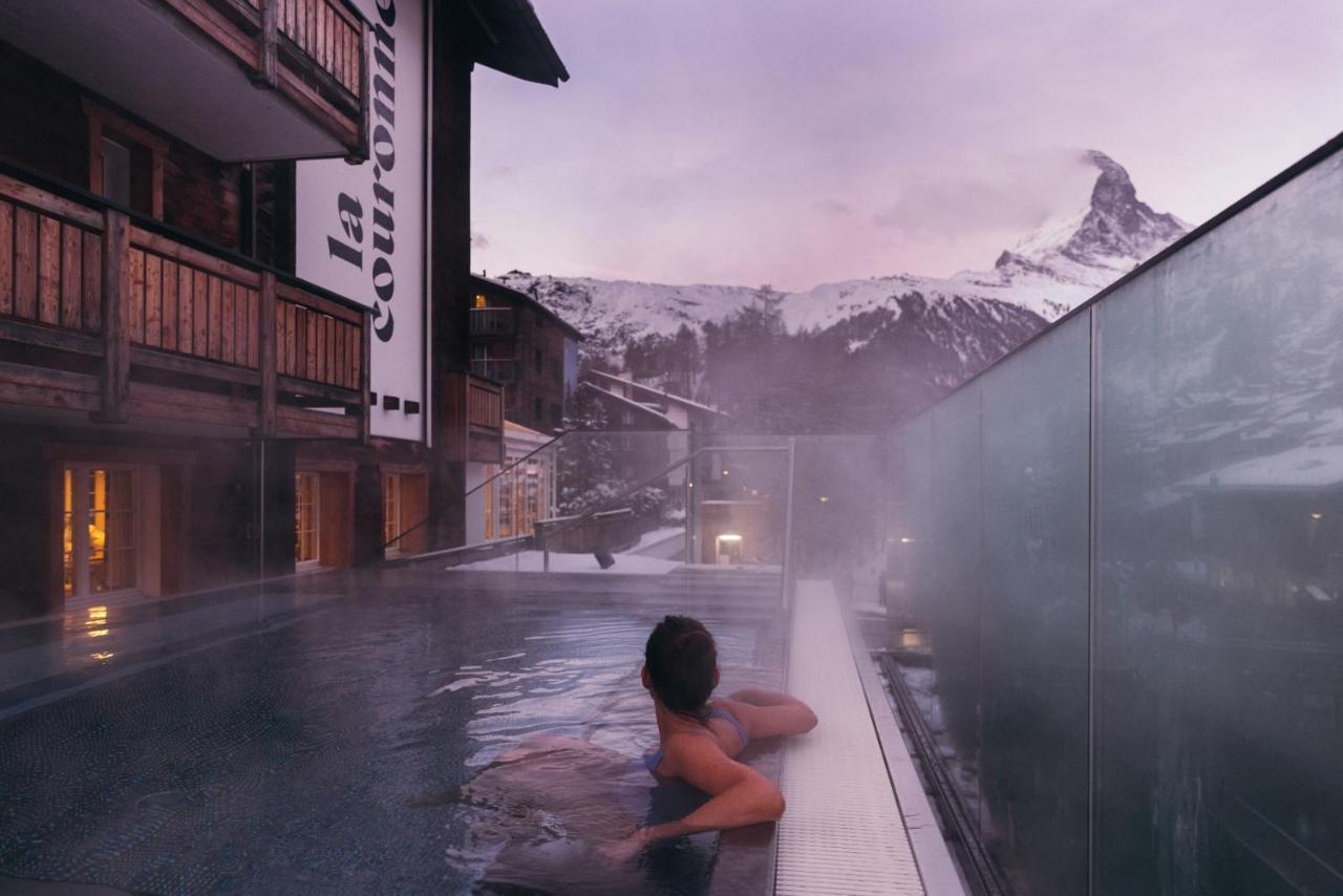 Hotel la Couronne Superior Zermatt Esterno foto